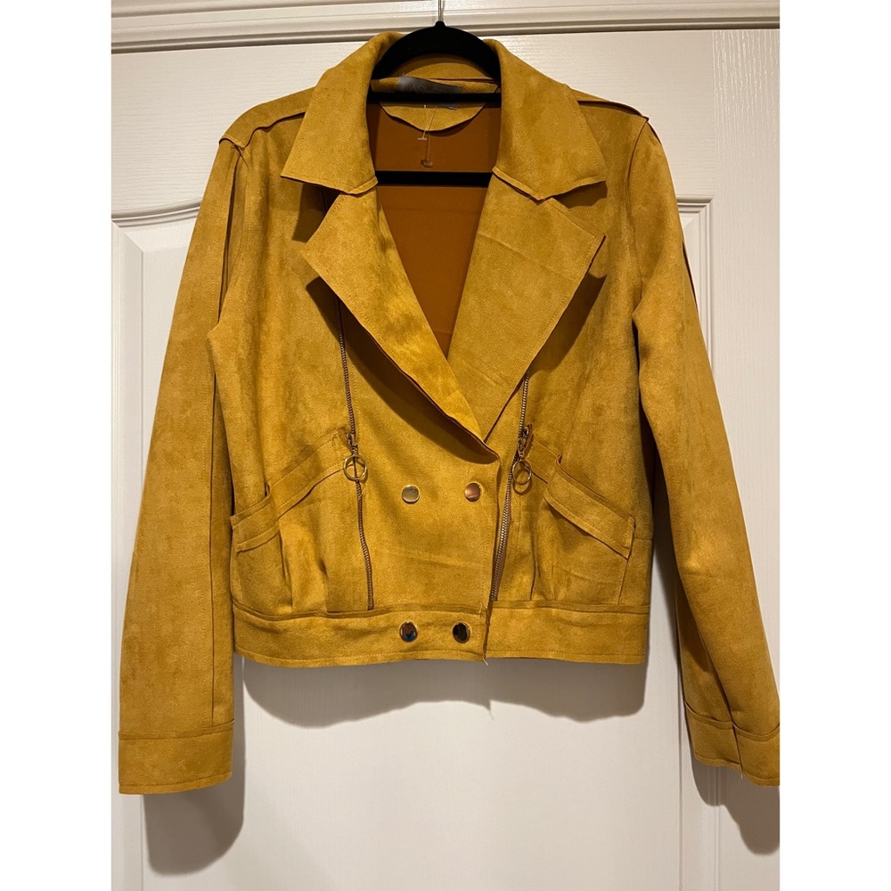 Asher Faux Suede Jacket